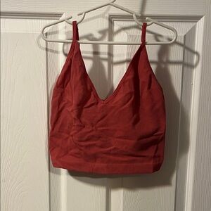 Pink/Red Crop Tank Top